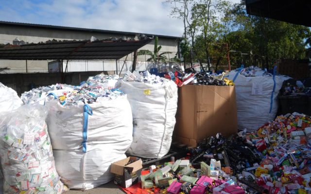 Gobierno destruye más de 24 millones de productos ilegales
