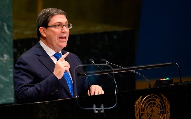 Cancilller advierte a Trump: «A isla Cuba la vamos a defender»