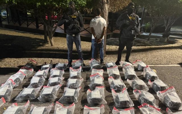 DNCD ocupa más de 200 libras marihuana y arresta 2 hombres