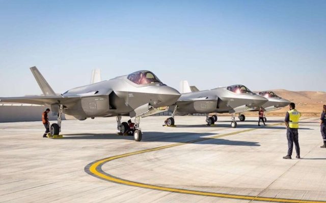 Israel recibe 3 cazas F-35 más de EEUU para sumar un total de 48