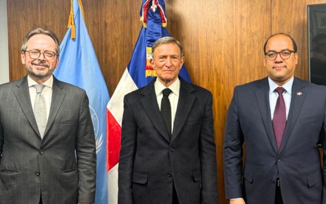 NY: Canciller RD se reúne con representante para caso Haití