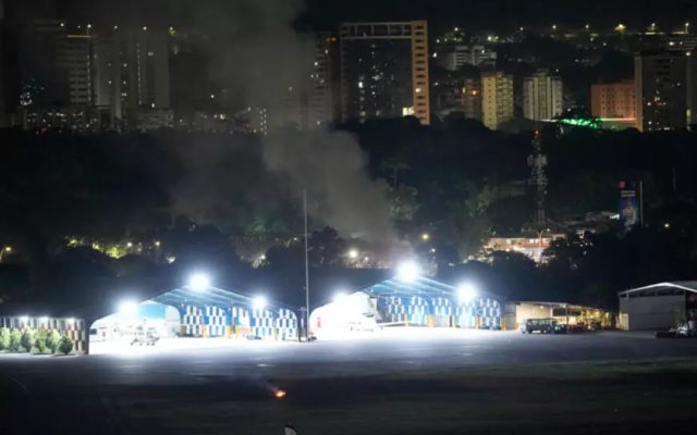 Fuertes explosiones sacudieron Venezuela madrugada del sábado
