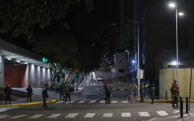 Se escucharon ráfagas cerca palacio presidencial Venezuela