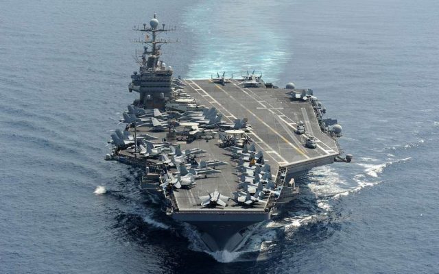 Portaaviones nuclear Estados Unidos llega a Oriente Medio