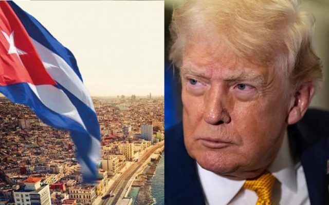 “Cuba pende de un hilo, está en serios problemas», opina Trump