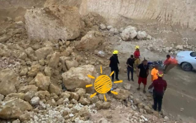Dos fallecidos y otro lesionado de gravedad en derrumbe mina