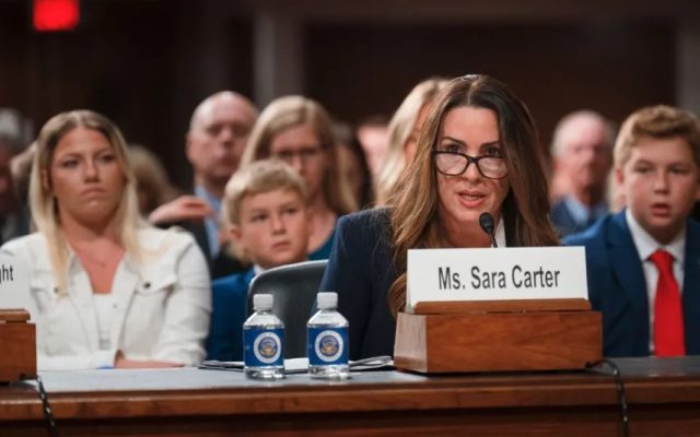 Confirma periodista Sara Carter como «zar antidrogas» de EEUU