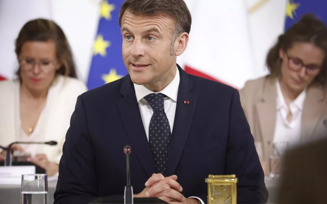 FRANCIA: Presidente pide «desmantelar» aranceles de EEUU