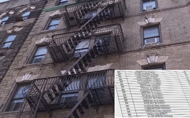 NY: Publican lista 250 edificios con las violaciones más graves