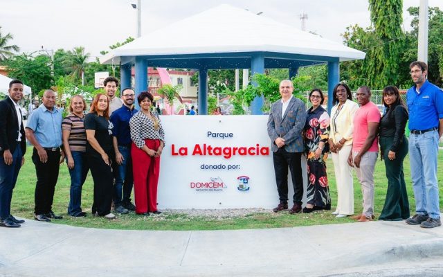 Entregan parque San Cristóbal para el disfrute de comunitarios