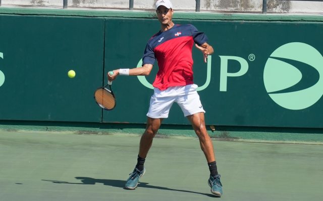 R. Dominicana supera a Letonia en la Copa Davis de Tenis 2026