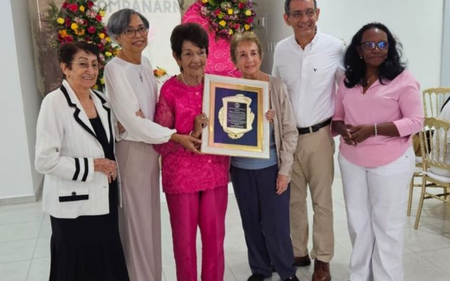 Filántropa Guillermina Santana cumplió un siglo de vida