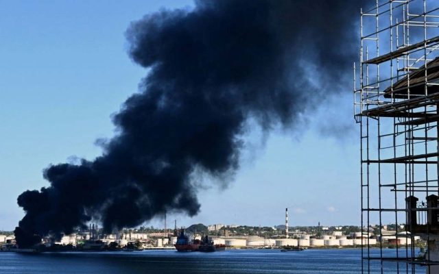 CUBA: Registrado un incendio en una refinería, en plena crisis