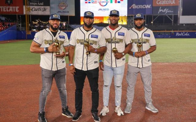 Lake, Brito, Franchy y Cordero en equipo ideal Serie del Caribe