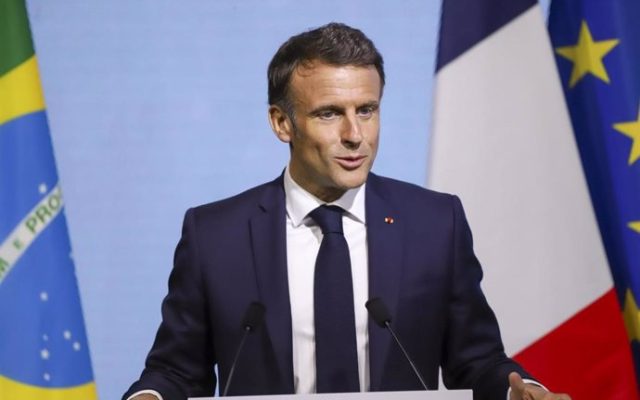 FRANCIA: Macron celebra el rechazo a aranceles de Trump