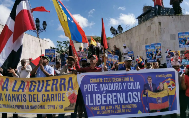 Grupo SD marcha por El Conde; exige que EEUU libere a Maduro