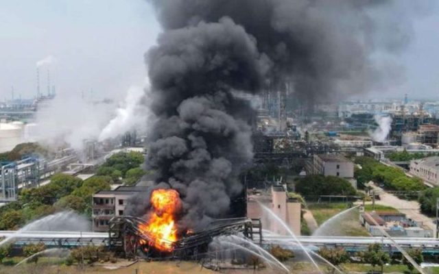 CHINA: Varios muertos por la explosión en tienda pirotecnia
