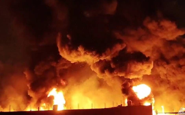 Incendio afecta una fábrica de plásticos en municipio de Haina