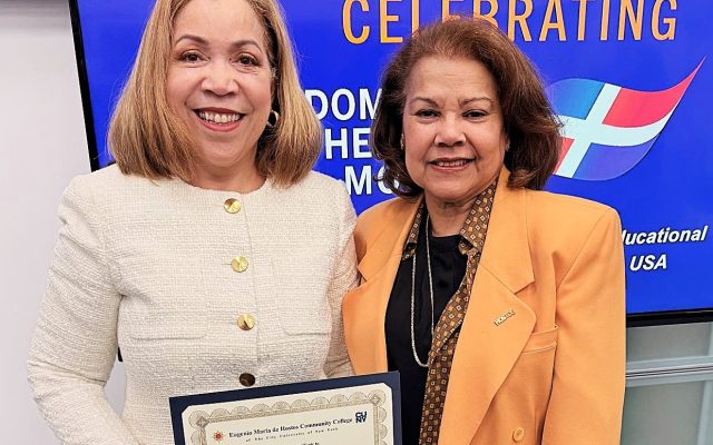 NY: Dominicana es reconocida por Hostos Community College