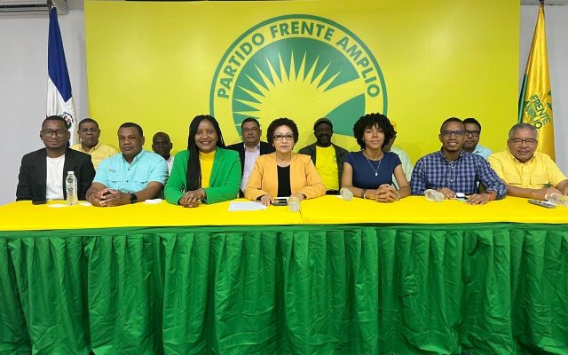 Frente Amplio cuestiona política económica del Gobierno PRM