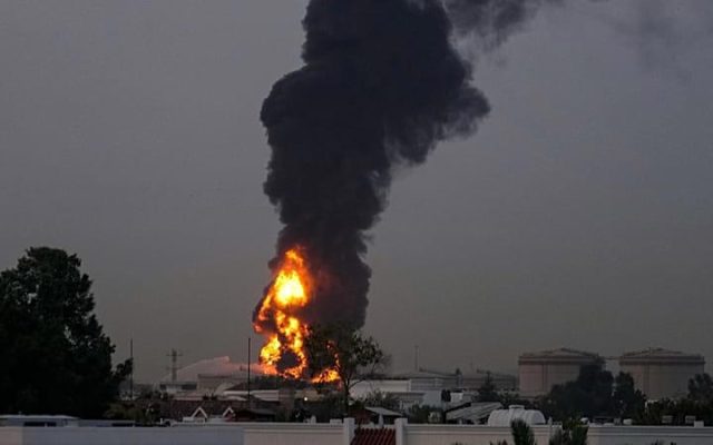 DUBAI: Registran explosiones por ataque iraní con misiles