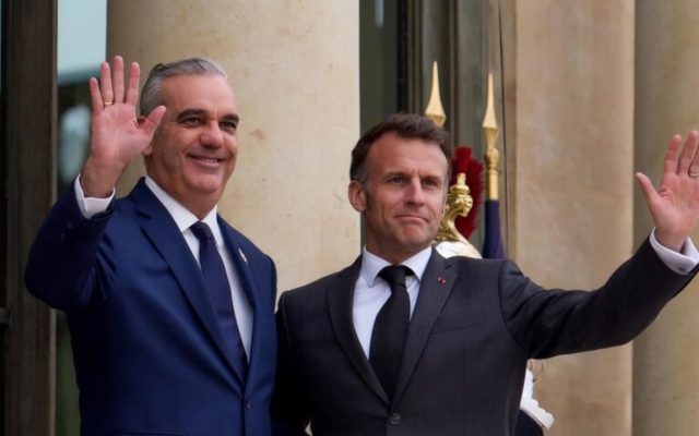 Macron expresa a Abinader compromiso de relación sólida