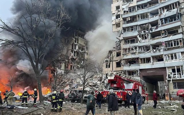 Siete muertos y 10 heridos en un ataque ruso contra Ucrania