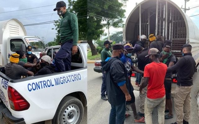 Migración detiene 989 haitianos sin documentos y deporta a 872