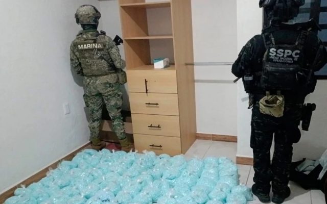 MÉXICO: Decomisan 14 mm de dosis fentanilo en estado Colima