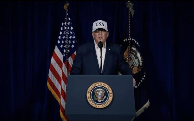 Trump: Gran ola de ataques EU e Israel está destrozando a Irán