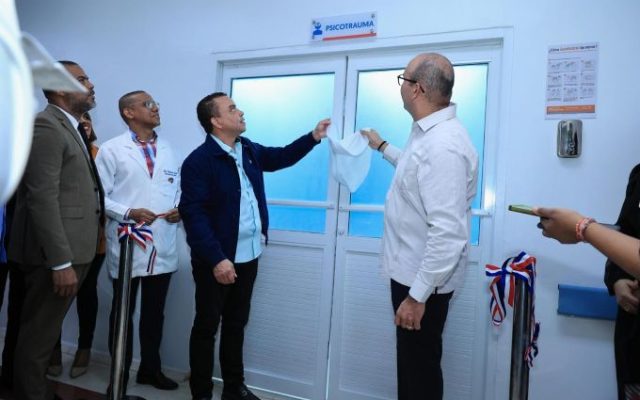 Hospital Ney Arias inaugura Unidad de Psicotrauma Integral