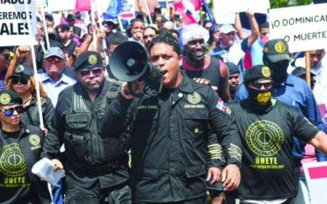 Antigua Orden protesta en La Vega tras asesinato ganadero