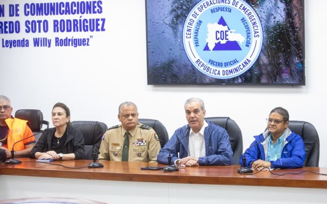 Abinader anuncia apoyo a las familias afectadas por lluvias