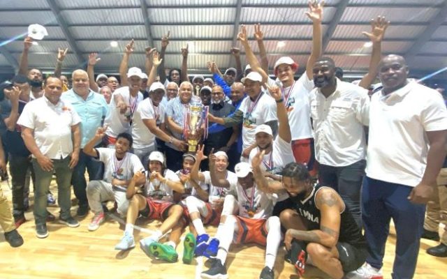 Los Mina vence a Trenes y gana campeonato de TBS S. Domingo