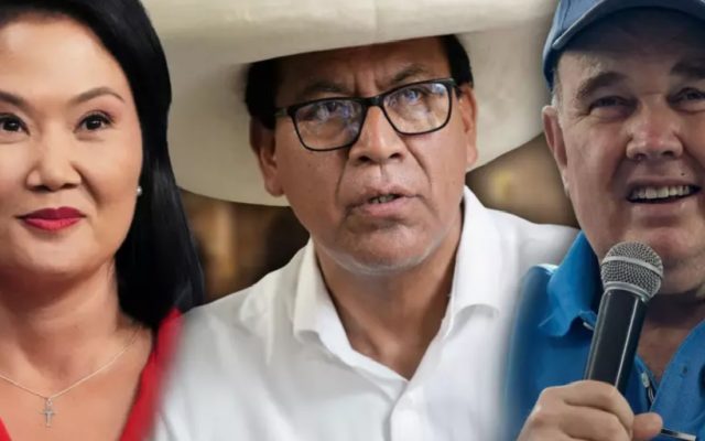PERU: Hay triple empate en el segundo lugar en el escrutinio