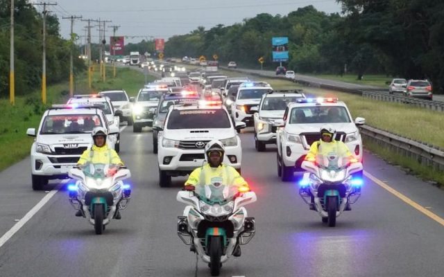 La DIGESETT realizó carreteo para garantizar retorno seguro