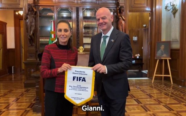 México y la FIFA auguran éxito del Mundial de Fútbol 2026