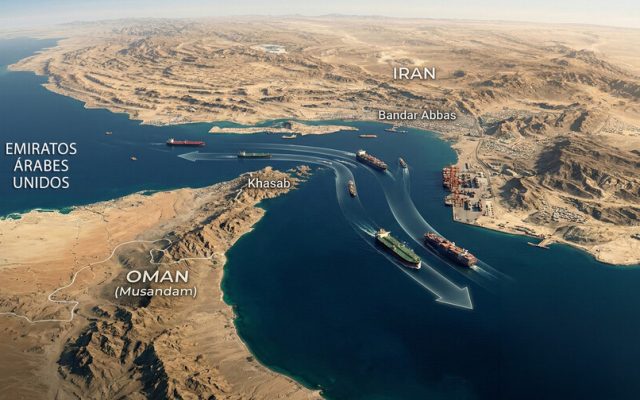 Irán avisa a EEUU solo reabrirá Ormuz cuando acabe la guerra