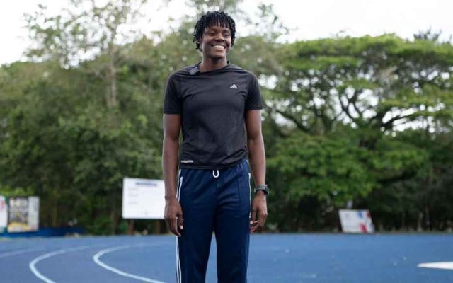 Marileidy Paulino valora pista atletismo S. Francisco Macoris