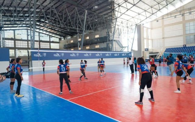 Reinauguran pabellón voleibol en el Centro Olímpico JPD