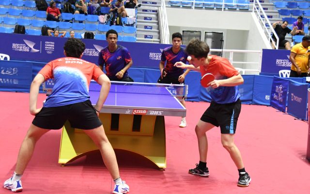 Vila y Cabrera obtienen oro en Juvenil del Caribe Tenis de Mesa