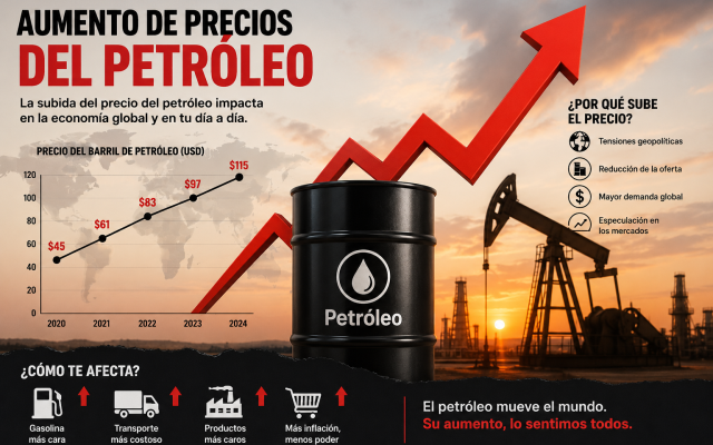 Precios del petróleo suben tras nuevo choque entre EEUU e Irán