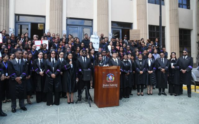 Un paro afectó labores judiciales en toda la República Dominicana
