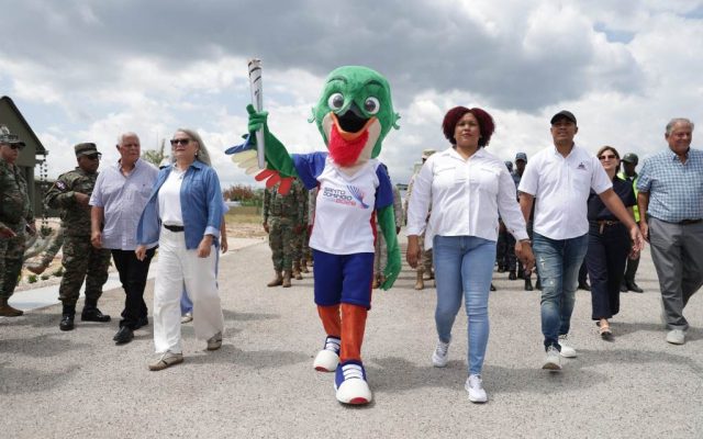 Antorcha JCC Santo Domingo 2026 recorre sur R. Dominicana