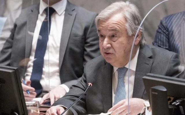 Secretario ONU alarmado por ataques cerca de planta nuclear