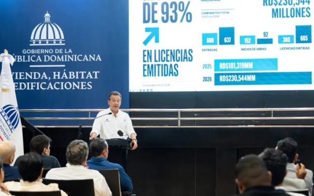 Licencias construcción MIVHED movilizan RD$230 mil millones