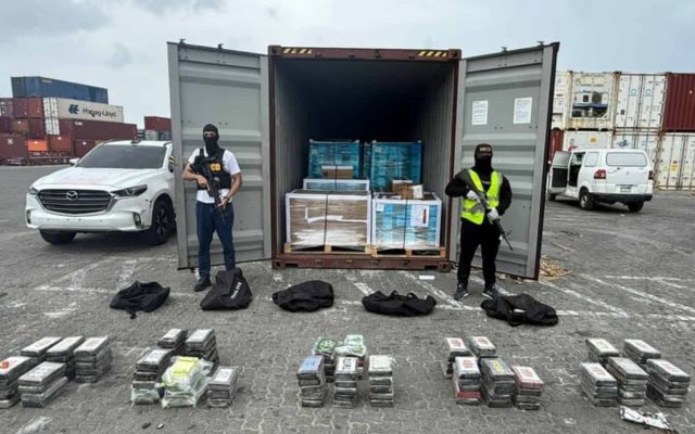 Ocupan 123 kilos de cocaína en Puerto Multimodal Caucedo