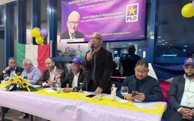 BARCELONA: PLD moviliza su diáspora en Europa y apunta al 2028