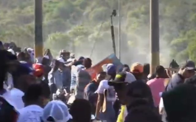 Heridos y detenidos durante marcha contra minería en SJM