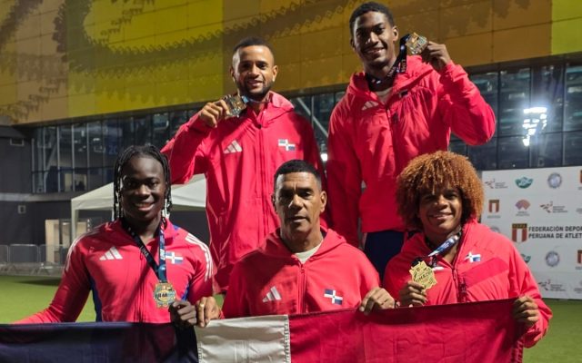 Relevo mixto 4×400 de la RD gana oro en Iberoamericano